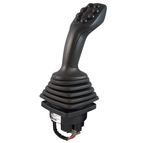 Picture of Parker 20077004 - Large CANbus, Hall Effect, 2-axis Joystick - IQAN-LC5-C0x