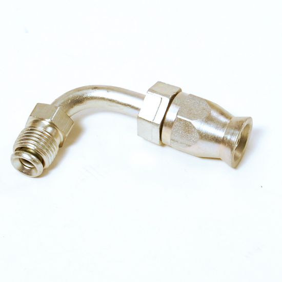 Picture of Parker 26990-4-4 - Field Attachable Fittings for PTFE Hose - 90 Series