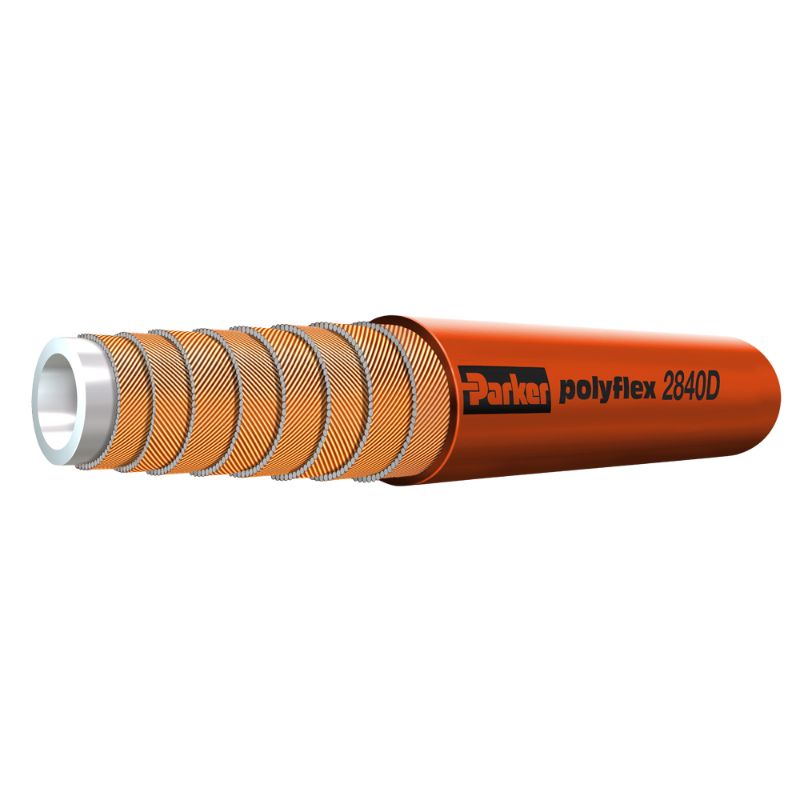 Picture of Parker 2840D-05V35 - Ultra-High Pressure Water Jetting Hose - 58,000 psi - 2840D