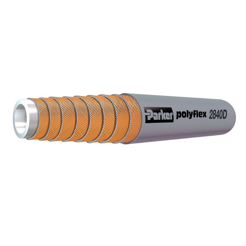 Picture of Parker 2840D-08V37 - Ultra-High Pressure Water Jetting Hose - 58,000 psi - 2840D
