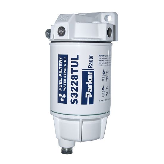 Picture of Parker 320R-RAC-02 - Marine Fuel Filter Water Separator – Racor Spin-on Series