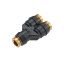 Picture of Parker 362PTC-4 - Air Brake D.O.T. composite & brass push-to-connect fittings - PTC & PTCR