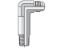 Picture of Parker 4 CCCTX-S BP - Triple-Lok 37° 90° Elbow CCCTX