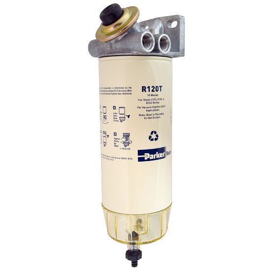 Picture of Parker 460RHH10MTC - Fuel Filter Water Separator – Racor Spin-on Series
