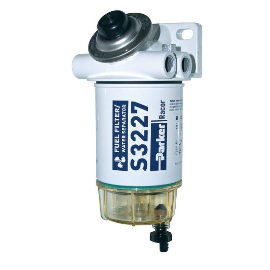 Picture of Parker 490R-RAC-01 - Marine Fuel Filter Water Separator – Racor Spin-on Series