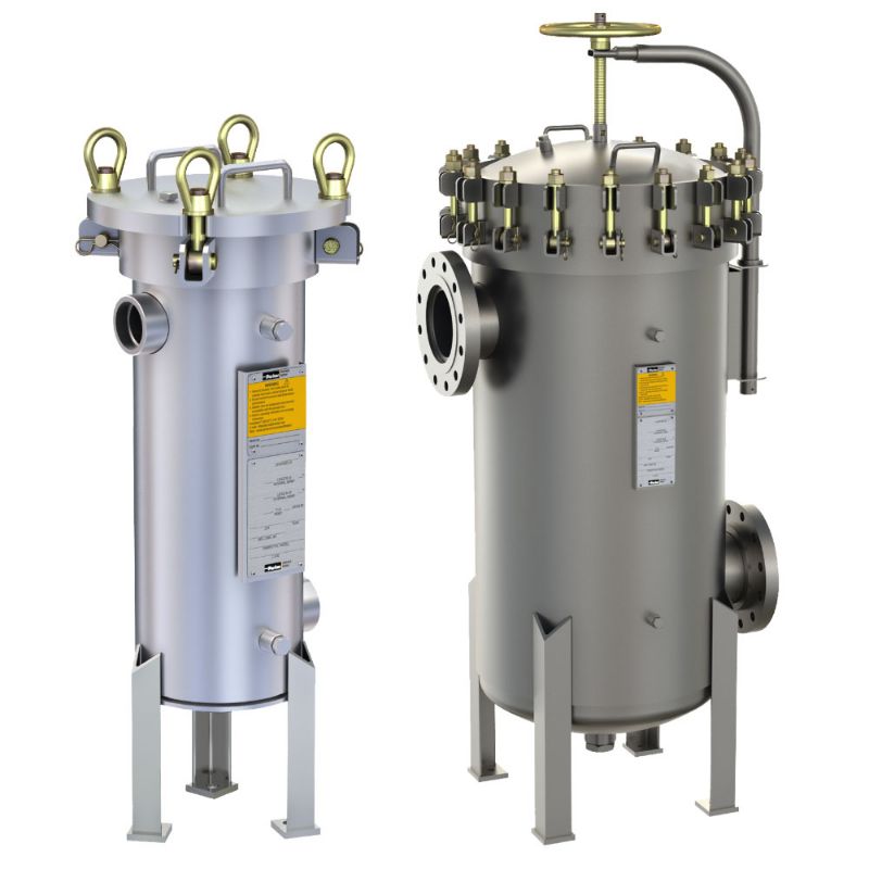 Picture of Parker 4HSB31-6FK1 - FULFLO SB BAG FILTER VESSELS | CARBON STEEL, 304 & 316 STAINLESS STEEL ASME CODE DESIGN FOR PROCESS LIQUID FILTRATION