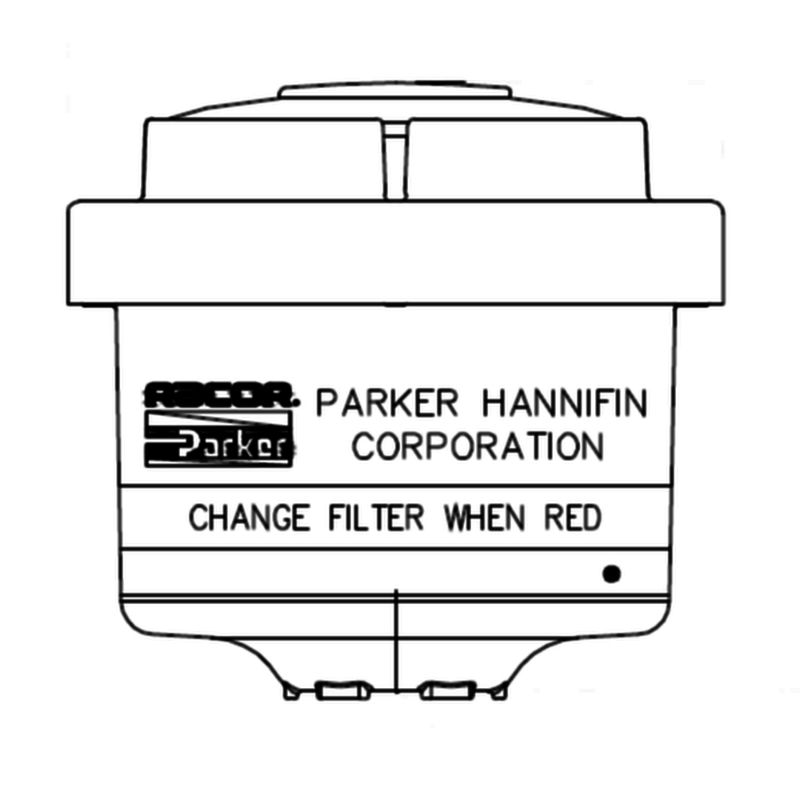Picture of Parker 500295025 - Cartridge Engine Air Filters – Racor ECO, AF, and EA Series