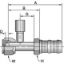 Picture of Parker 5S1A-10-12-PT - A/C Clip Air Conditioning Hose Fitting- 1A Series Fittings