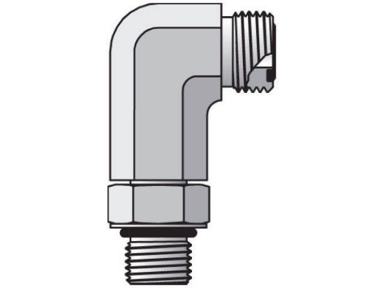 Picture of Parker 6 CC5L-S - Seal-Lok ORFS 90° Elbow CC5OLO