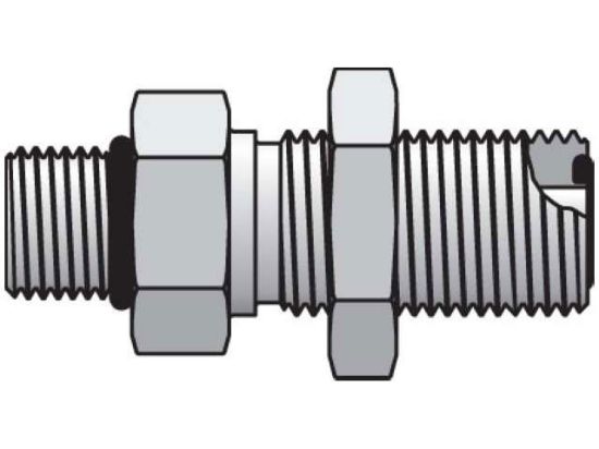 Picture of Parker 8 WF5OLO-S FKM - Seal-Lok ORFS Straight WF5OLO