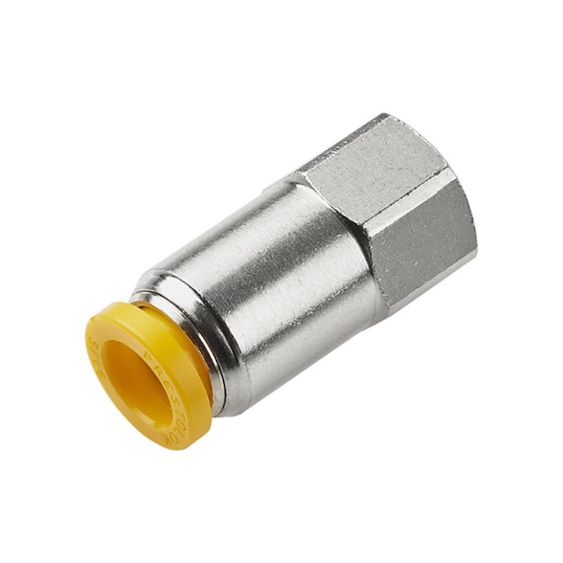 Picture of Parker 66PLP-6M-2G - Push-to-Connect Nickel Plated Instant Fittings - Prestolok PLP Metal