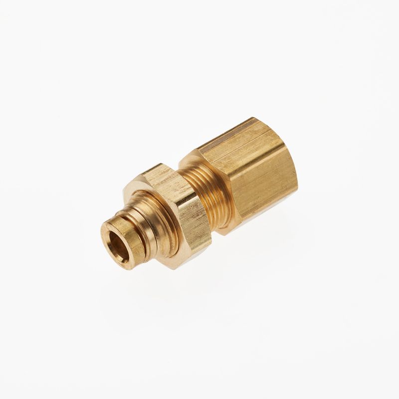 Picture of Parker 66PTCBH-4-4 - Air Brake D.O.T. composite & brass push-to-connect fittings - PTC & PTCR