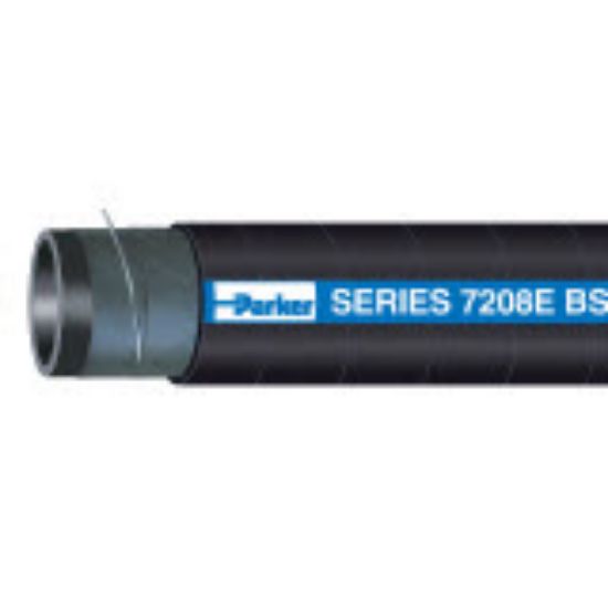 Picture of Parker 7208E-4000200 - BS&W™ Bottom Sediment & Waste Oilfield Suction/Vacuum Hose, Series 7208E