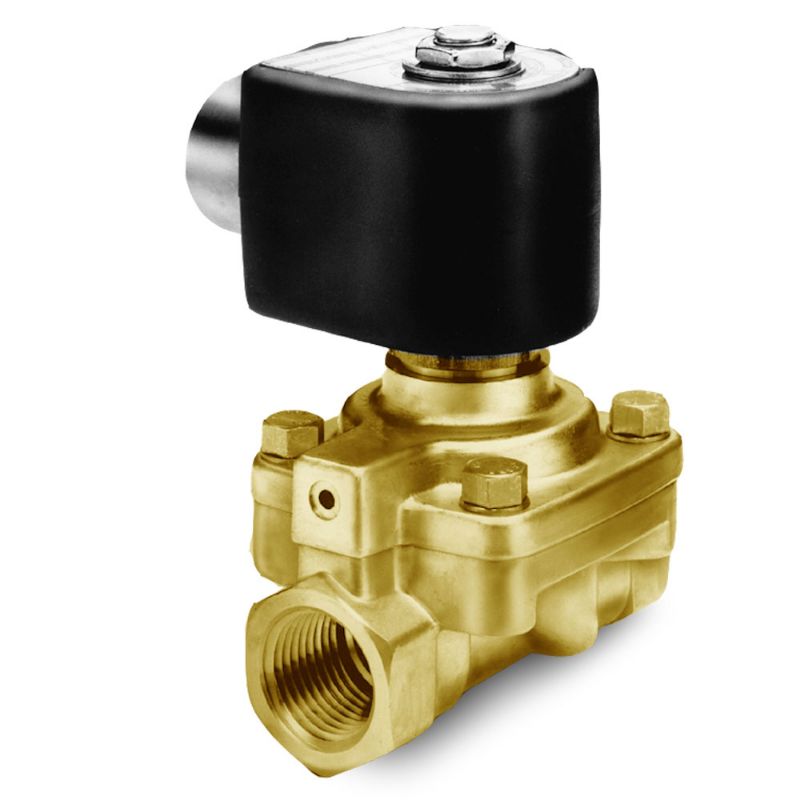 Picture of Parker 7322GBN99N00N0C111C1 - Parker 2-Way Normally Open, 2" NPT General Purpose Solenoid Valves