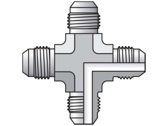 Picture of Parker 8 KBTX-S - Triple-Lok 37° Cross KTX