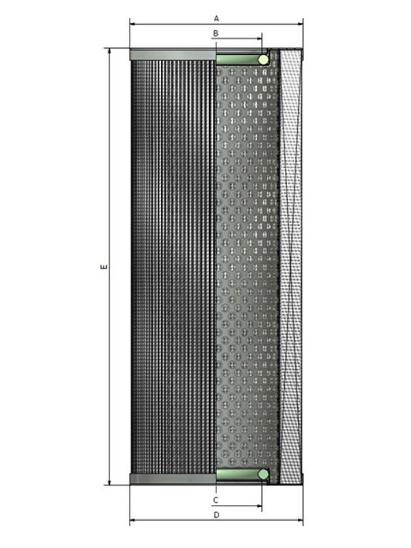 Picture of Parker 901536 - ParFit™ Interchange and Parker Replacement Element