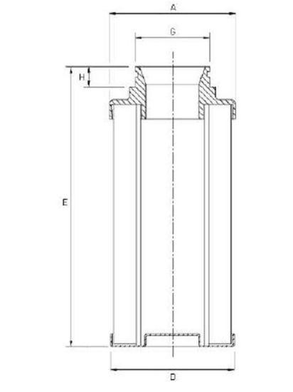 Picture of Parker G01098Q - Replacement Elements - 22PD-32PD Series