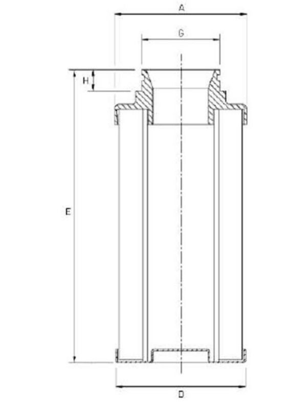 Picture of Parker G01098Q - Replacement Elements - 22PD-32PD Series