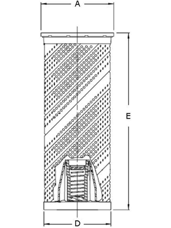 Picture of Parker 936966Q - ParFit™ Interchange and Parker Replacement Element