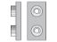 Picture of Parker APC2X - Metric Heavy Series APC Weld Plate