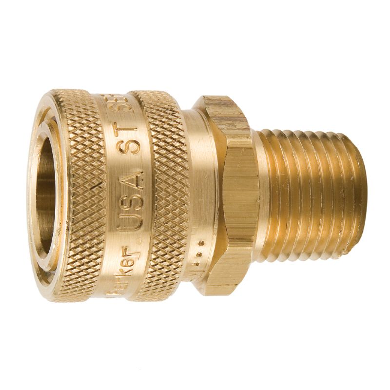 Picture of Parker BST-2M - High Flow, Unvalved, Hydraulic Quick Couplings - ST Series