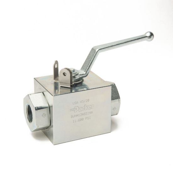 Picture of Parker BVHH08BSK1NA - 2-way, 3-way, 4-way High Pressure Ball Valves – BV Series