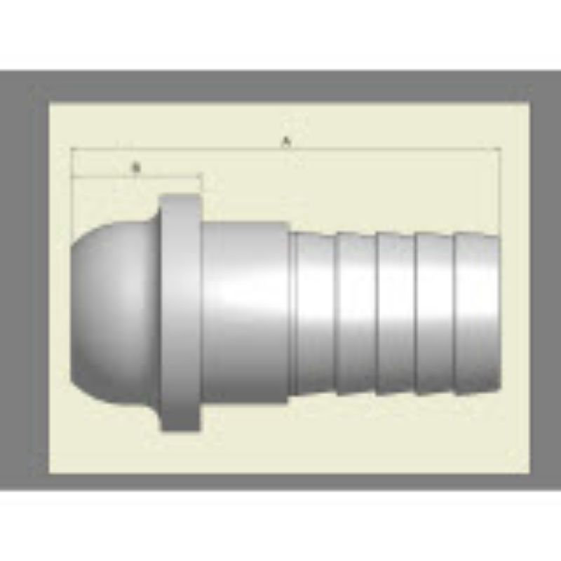 Picture of Parker CGHBL-12-12 - Permanent Crimp Brass Couplings, Series CGHBL