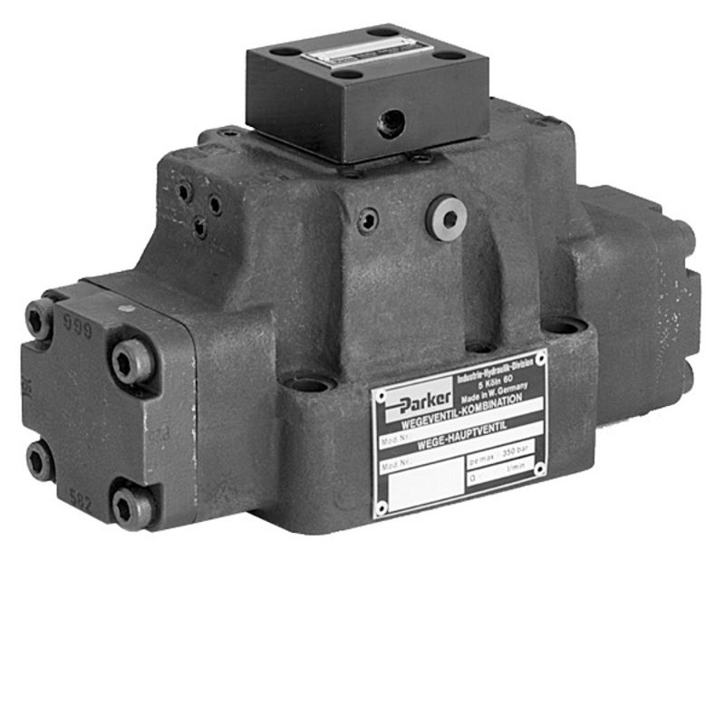 Picture of Parker D8P11C2N7 - Oil Operated Directional Control Valve - D8P Series