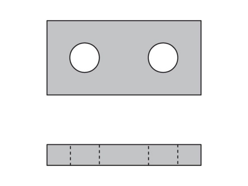 Picture of Parker DPC3X - Metric Heavy Series DPC Top Plate