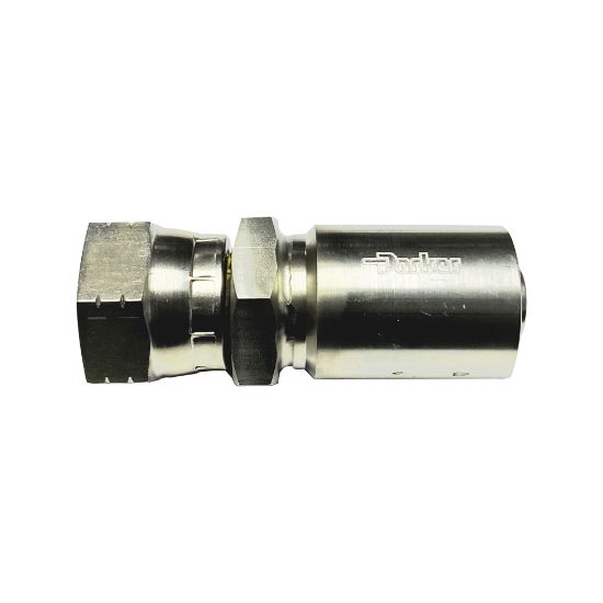 Picture of Parker E213JFC4 - OBSOLETE: Crimped Thermoplastic Oil & Gas Hose Fittings, E2 Series