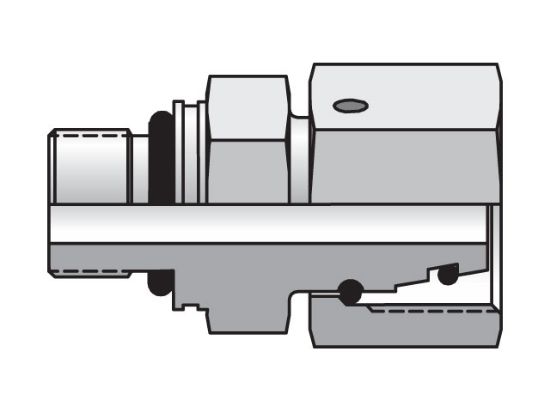 Picture of Parker EGEO15LMCF - EO/EO-2 Straight Swivel, Swivel Connector - EGEO