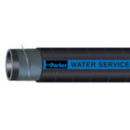 Picture of Parker EW300-7500 - Large Diameter Lightweight Custom Made Water Suction Hose, Series EW300