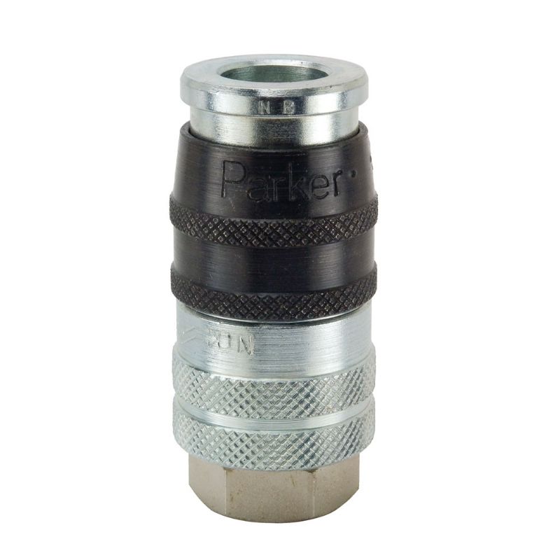 Picture of Parker EZ-501-12FP - Industrial Interchange, Safety Quick Connect Air Couplers, ISO 4414 - E-z-mate Series