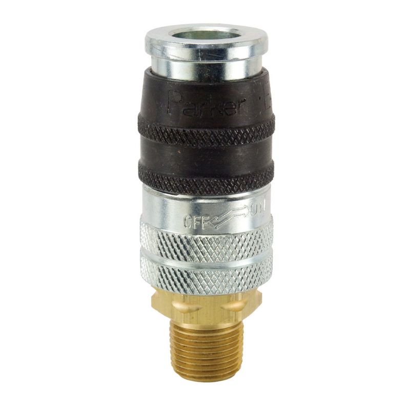 Picture of Parker EZ-251-6MP - Industrial Interchange, Safety Quick Connect Air Couplers, ISO 4414 - E-z-mate Series
