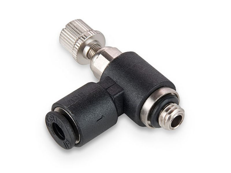 Picture of Parker FCMI731-5/32-2 - Prestolok Miniature Banjo Flow Control - Meter In - FCMI731