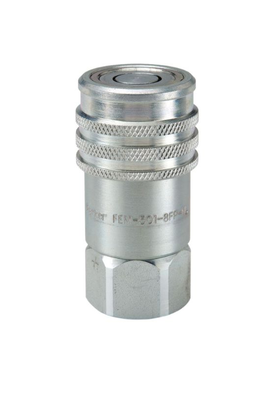 Picture of Parker FEM-621-12FO-NL - Flat Face, ISO 16028, Hydraulic Quick Couplings - FEM Series