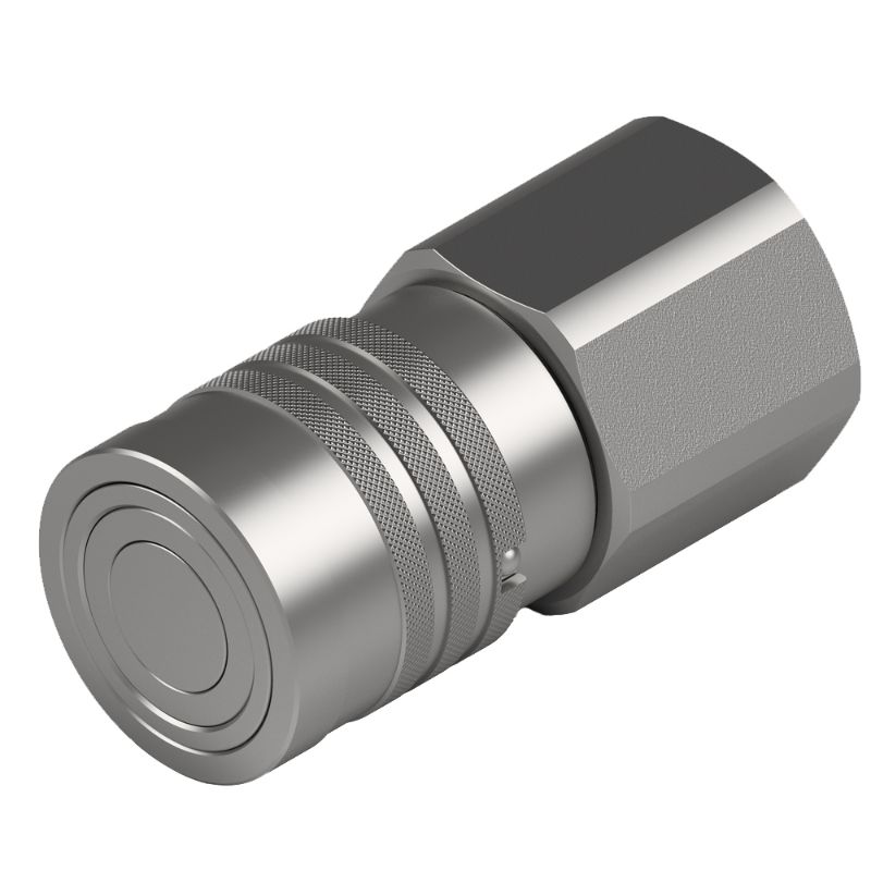 Picture of Parker FEM-751-12FO - Flat Face, ISO 16028, Hydraulic Quick Couplings - FEM Series