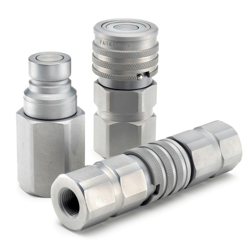 Picture of Parker FEM-371-18BMCL - Flat Face, ISO 16028, Hydraulic Quick Couplings - FEM Series