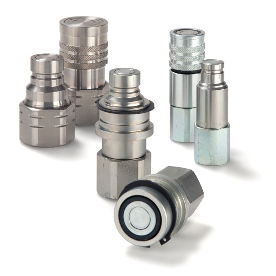 Picture of Parker FEM-371-8BMF - Flat Face, ISO 16028, Hydraulic Quick Couplings - FEM Series