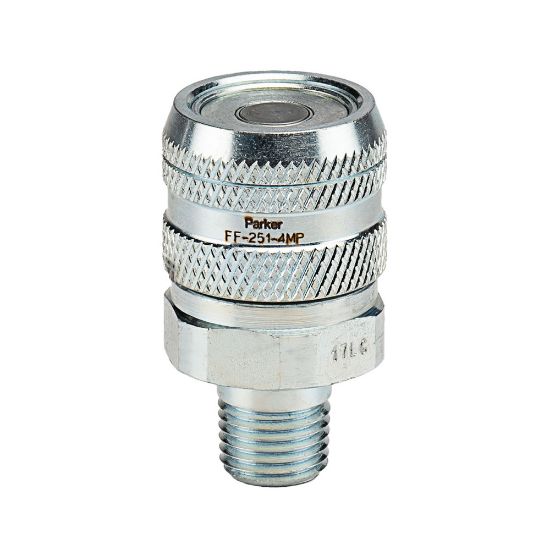 Picture of Parker FF-251-4MP - Flat Face, HTMA, Hydraulic Quick Couplings - FF and FC Series