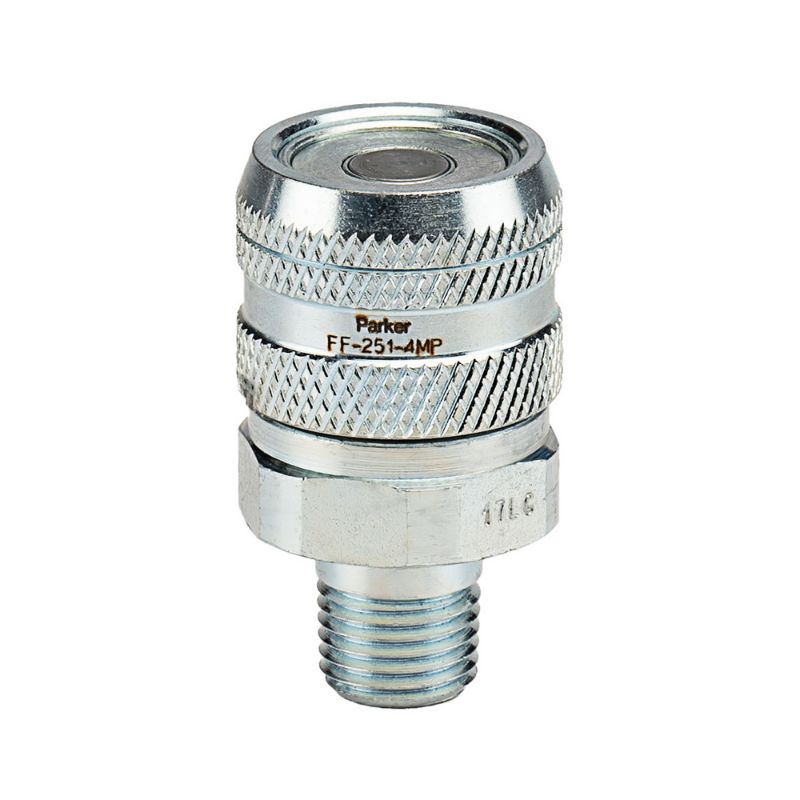 Picture of Parker FF-251-4MP - Flat Face, HTMA, Hydraulic Quick Couplings - FF and FC Series