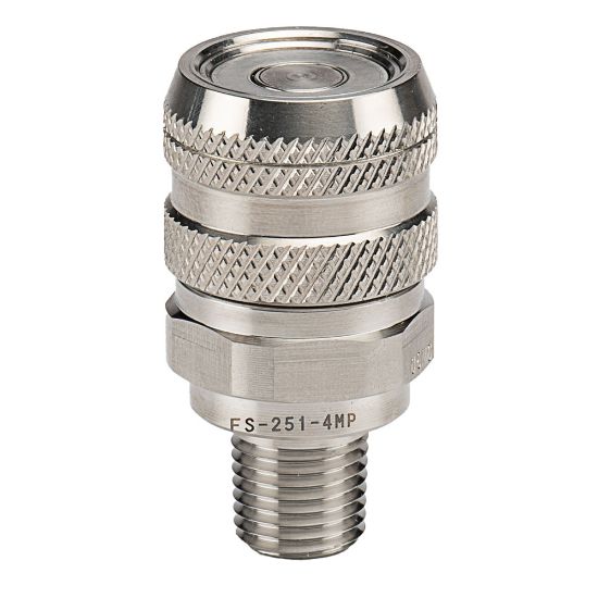 Picture of Parker FS-251-4MP-E5 - Flat Face, Chemical Compatible Quick Couplings - FS Series