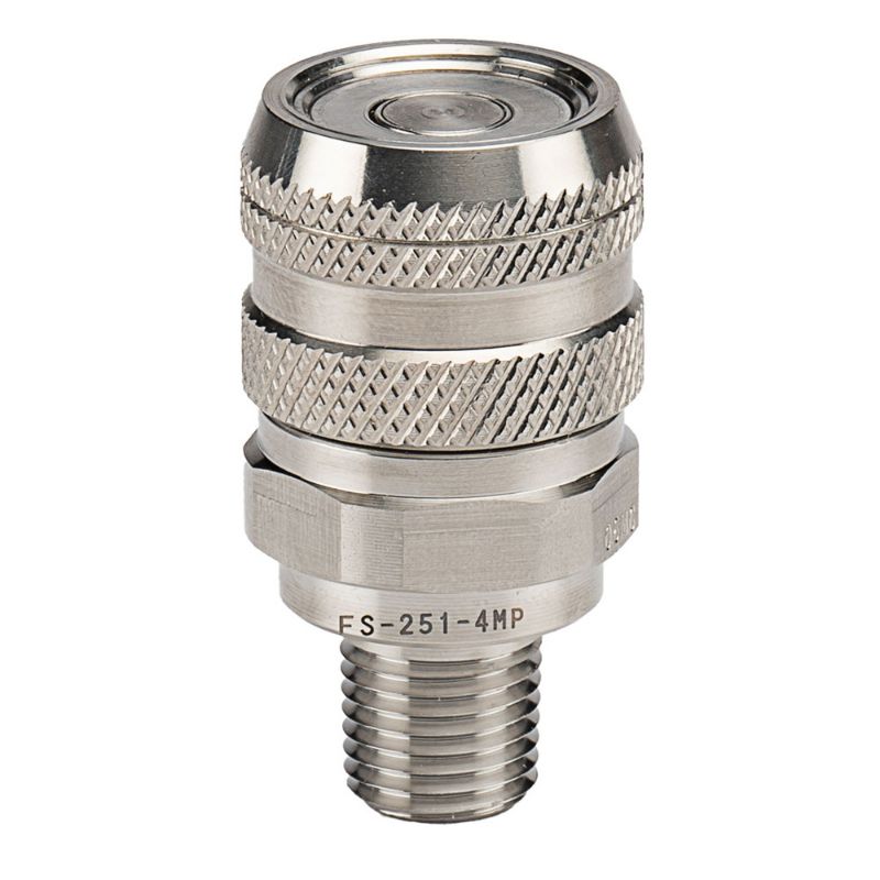 Picture of Parker FS-251-4MP-E5 - Flat Face, Chemical Compatible Quick Couplings - FS Series