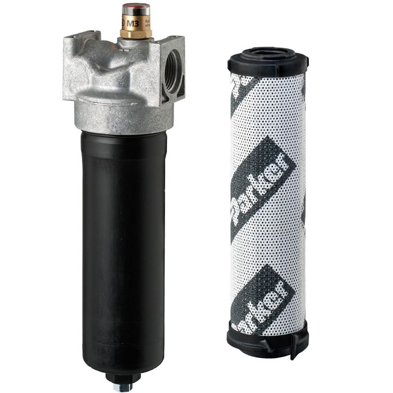 Picture of Parker GMF2110QIVPKG121 - Medium Pressure Inline Hydraulic Oil Filter – iProtect® GMF Series