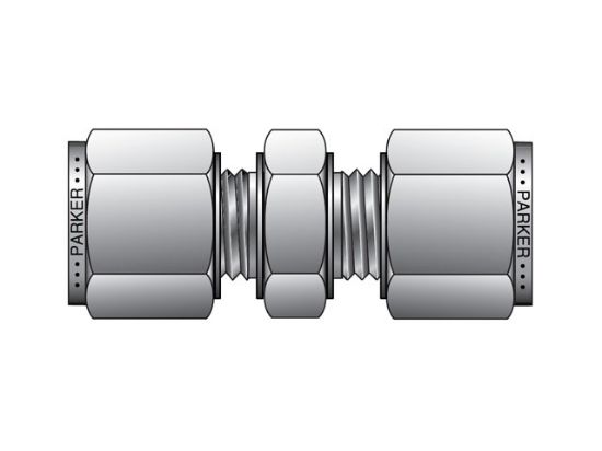Picture of Parker HBZ 12-12-B - CPI Metric Tube Union - HBZ