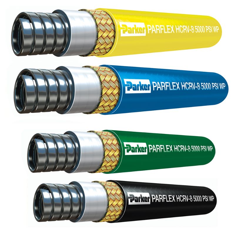 Picture of Parker HCRV-8-BLU - High Collapse Resistant Hose - HCR