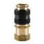 Picture of Parker HF-121-2FP - High Flow, Push to Connect, Air Tool Quick Couplings (pneumatic) Industrial Interchange - HF Series Couplers