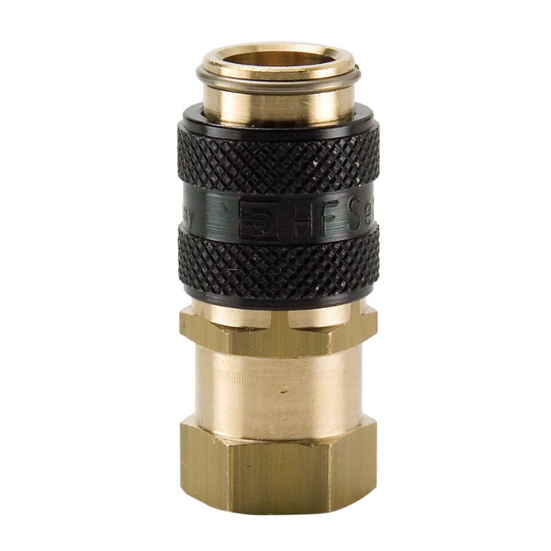 Picture of Parker HF-121-2FP - High Flow, Push to Connect, Air Tool Quick Couplings (pneumatic) Industrial Interchange - HF Series Couplers