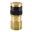 Picture of Parker HF-251-4FP - High Flow, Push to Connect, Air Tool Quick Couplings (pneumatic) Industrial Interchange - HF Series Couplers