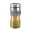 Picture of Parker HF-251-4FP-S - High Flow, Push to Connect, Air Tool Quick Couplings (pneumatic) Industrial Interchange - HF Series Couplers